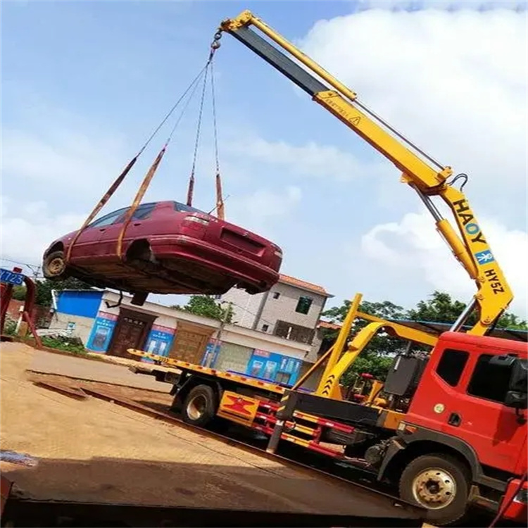 东阳吊车救援小汽车怎么吊