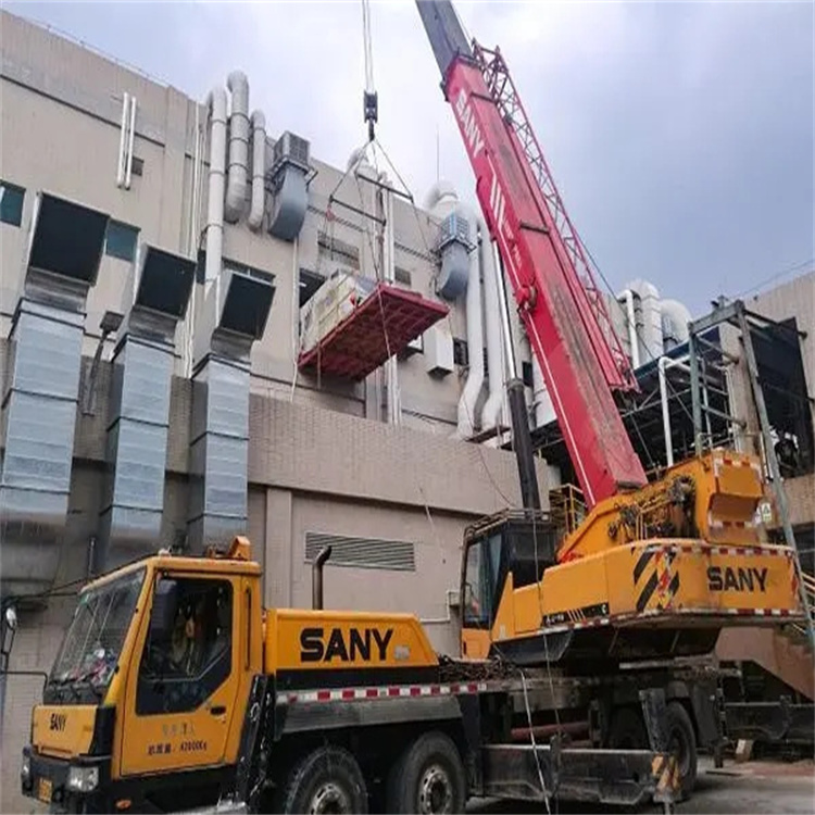 东阳吊车如何吊彩钢瓦